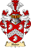 English Coat of Arms (v.23) for the family Slader