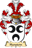 v.23 Coat of Family Arms from Germany for Hanstein