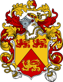English or Welsh Coat of Arms for Lund (Middlesex and Yorkshire)