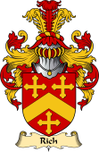English Coat of Arms (v.23) for the family Rich