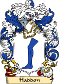 English or Welsh Family Coat of Arms (v.23) for Haddon (or Hadden London)