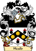 English or Welsh Family Coat of Arms (v.23) for Heald
