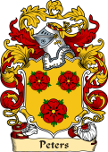 English or Welsh Family Coat of Arms (v.23) for Peters