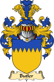 Scottish Family Coat of Arms (v.23) for Butler (Kirkland, Scotland)