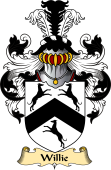 English Coat of Arms (v.23) for the family Willie