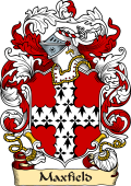 English or Welsh Family Coat of Arms (v.23) for Maxfield (Cheshire)