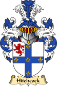 English Coat of Arms (v.23) for the family Hitchcock