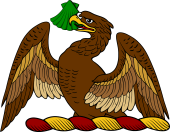 Demi Eagle Holding Escallop