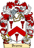 English or Welsh Family Coat of Arms (v.23) for Brome (or Broome)