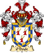 Irish Family Coat of Arms (v.25a) O'Doyle