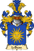 French Family Coat of Arms (v.23) for Beau (le)