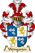 v.23 Coat of Family Arms from Germany for Weingarten