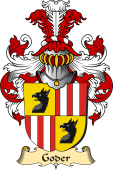v.23 Coat of Family Arms from Germany for Goder