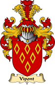 Scottish Family Coat of Arms (v.23) for Vipont