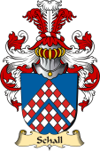 v.23 Coat of Family Arms from Germany for Schall