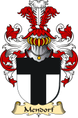 v.23 Coat of Family Arms from Germany for Mendorf