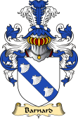 English Coat of Arms (v.23) for the family Barnard II