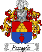 Araldica Italiana Coat of arms used by the Italian family Pazzaglia