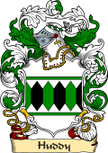 English or Welsh Family Coat of Arms (v.23) for Huddy (Devonshire)