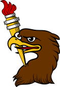 Eagle Head Holding Torch