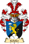 v.23 Coat of Family Arms from Germany for Schifer