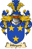 English Coat of Arms (v.23) for the family Hildyard