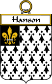 Irish Badge for Hanson or O'Hanson