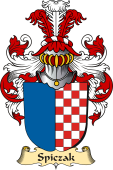 v.23 Coat of Family Arms from Germany for Spiczak