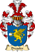 v.23 Coat of Family Arms from Germany for Dressler
