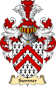 English Coat of Arms (v.23) for the family Sumner