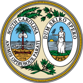 US State Seal for South Carolina-1776