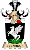 Republic of Austria Coat of Arms for Ebenhoch de Hocheneben