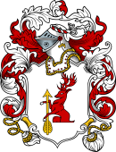 English or Welsh Coat of Arms for Decker (London 1616)