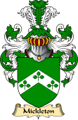 English Coat of Arms (v.23) for the family Mickleton
