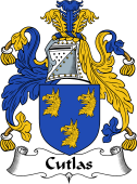 English Coat of Arms for the family Cutlas