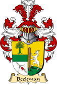 v.23 Coat of Family Arms from Germany for Beckman