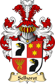 v.23 Coat of Family Arms from Germany for Selhorst