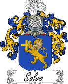 Araldica Italiana Coat of arms used by the Italian family Salvo