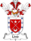 Coat of Arms from Scotland for Lind