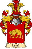 French Family Coat of Arms (v.23) for Laval I