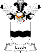 Coat of Arms from Scotland for Leech