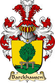 v.23 Coat of Family Arms from Germany for Barckhausen