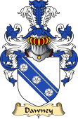 English Coat of Arms (v.23) for the family Dawney