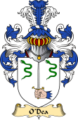 Irish Family Coat of Arms (v.23) for O'Dea or Day