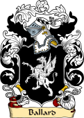 English or Welsh Family Coat of Arms (v.23) for Ballard