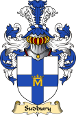 English Coat of Arms (v.23) for the family Sudbury