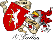 Sept (Clan) Coat of Arms from Ireland for O'Fallon