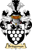 English Coat of Arms (v.23) for the family Bridgeman