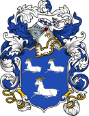 English or Welsh Coat of Arms for Hanby (Ref Berry)