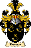 English Coat of Arms (v.23) for the family Thurston